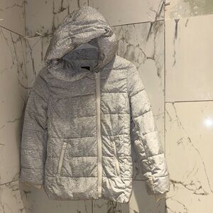 GAP Light Gray Kids Puffer Jacket